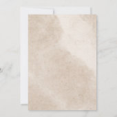 かつてウッドランドの動物の赤ん坊がシャワーを浴びた 招待状 (裏面)