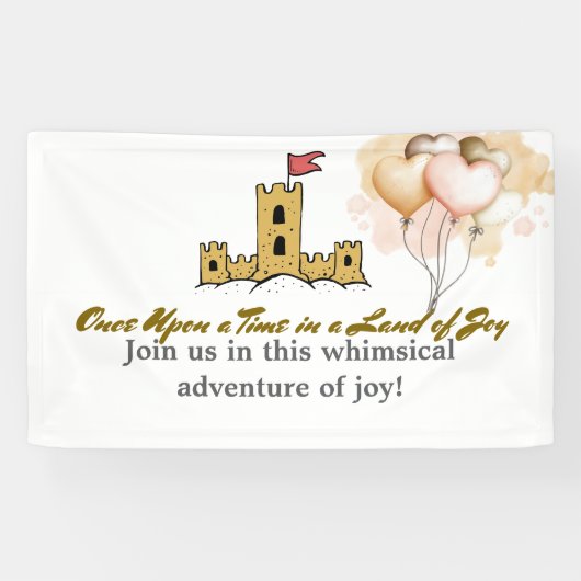 かつて喜びの国に 横断幕 (横)