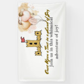 かつて喜びの国に 横断幕 (縦)