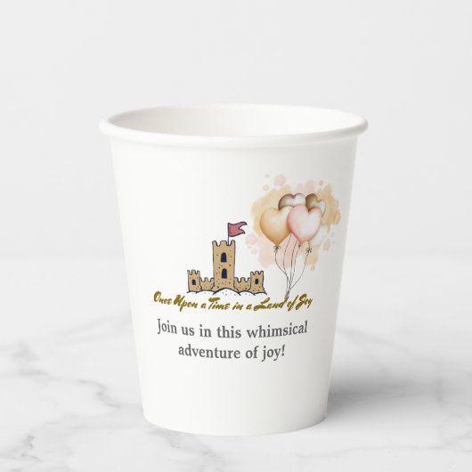 かつて喜びの国に 紙コップ (正面)