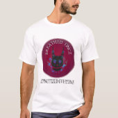 かつて息をした: 催眠デーモンスカルTシャツ Tシャツ (正面)