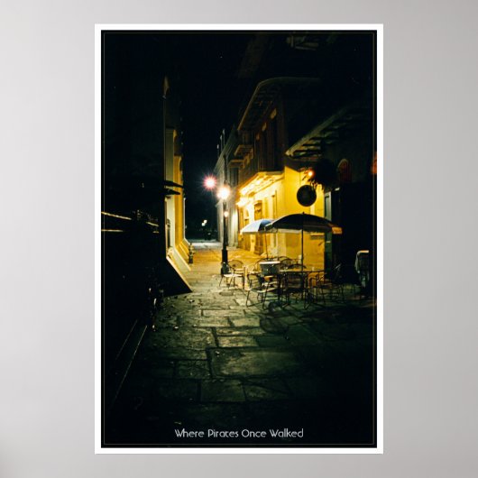 かつて海賊たちが歩いた場所 ポスター (正面)
