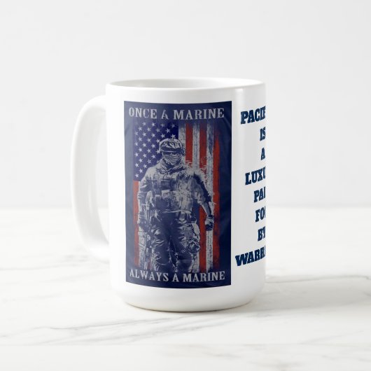 かつて船員は常に船員だった コーヒーマグカップ (正面左)