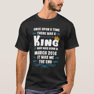 かつて2016年3月の王の誕生があった Tシャツ