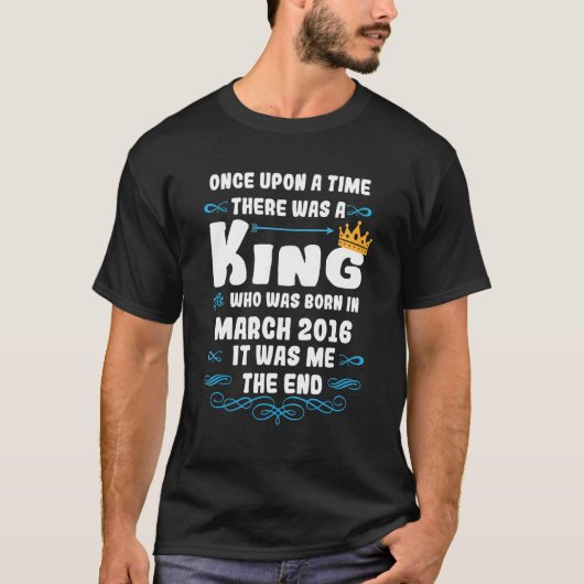 かつて2016年3月の王の誕生があった Tシャツ (正面)
