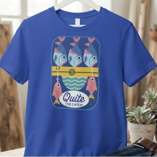 かなりいい獲物だ サーディン Tシャツ