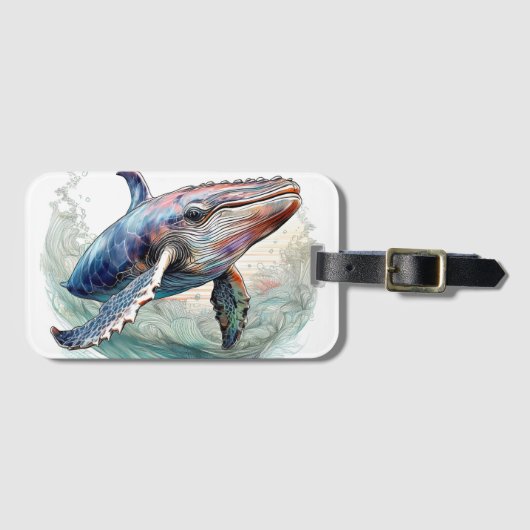 かなりの時間 ラゲッジタグ (正面横)