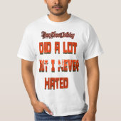 かなり価値のあるTシャツを着た Tシャツ (正面)