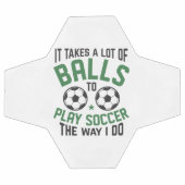かなり度胸がある サッカーボール (フラット)