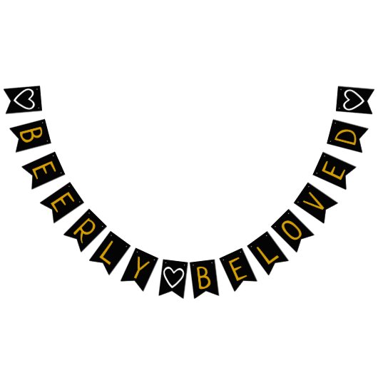 かなり愛されたCo-Edの結婚ブライダルシャワー バンティングフラッグ (全)