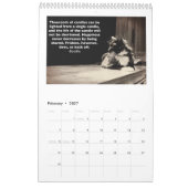 かなり正確なない引用文Vol. 1猫のカレンダー カレンダー (2月 2027)