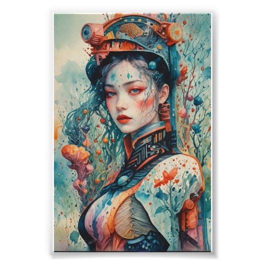 かなり水を出す フォトプリント            (正面)