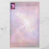 かにパルサーのタイムラプス-中性子星 便箋 (正面)