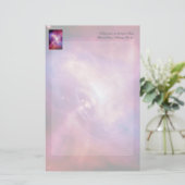 かにパルサーのタイムラプス-中性子星 便箋 (スタンド正面)