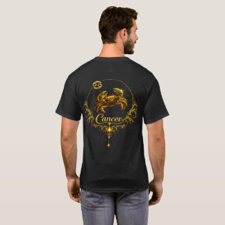 かに座のユニークな星座、星の印のTシャツ Tシャツ