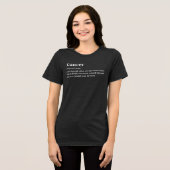 かに座の定義　美しい占星術ギフト トライブレンドＴシャツ (正面全面)