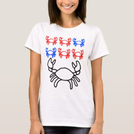 かに座 かに Tシャツ – 守護