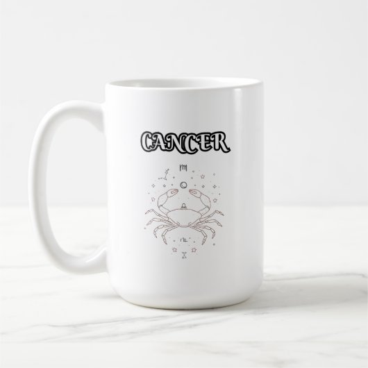 かに座 コーヒーマグカップ (左)