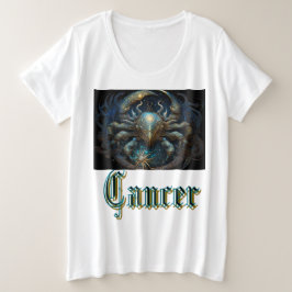 かに座 プラスサイズTシャツ