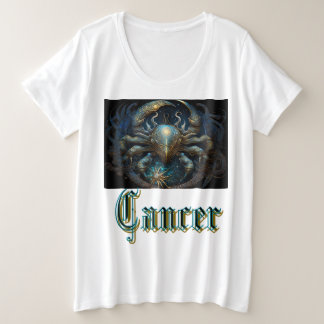 かに座 プラスサイズTシャツ