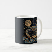 かに座 占星術 サイン コーヒーマグ コーヒーマグカップ (正面右)