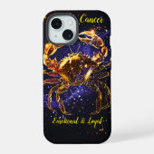 かに座 iPhone 15ケース (裏面)