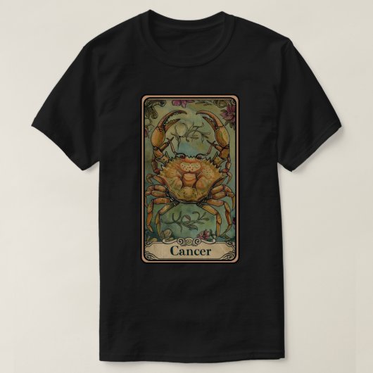 かに座 Tシャツ (デザイン正面)