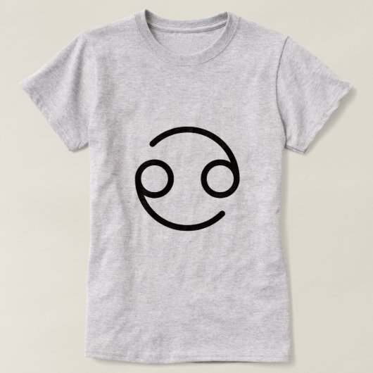 かに座 Tシャツ (デザイン正面)