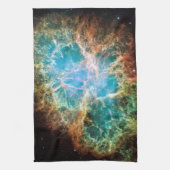 かに星雲の宇宙写真 キッチンタオル (縦)
