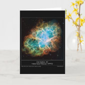 かに星雲M1-2005-37 カード (黄色い花)