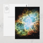 かに星雲M1 NGC 1952おうし座A ポストカード (正面/裏面)