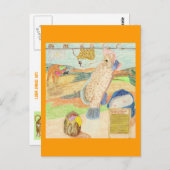 かび割りソアフィッシュの洗濯工場 ポストカード (正面/裏面)