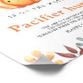 かぼちゃおちゃん狩り赤ちゃんシャワーゲーム ポスター (角)