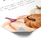 かぼちゃおむつラッフルサイン ポスター (角)