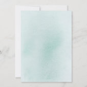 かぼちゃがやってくる！ベイビーシャワーのサクセレントと秋の装飾 招待状 (裏面)