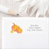 「かぼちゃが三つ」 ラベル (インサイチュ)