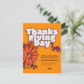 かぼちゃでかわいい感謝祭|過去記事 シーズンポストカード (スタンド正面)