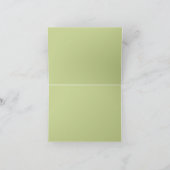 かぼちゃとスカッシュの秋の収穫グリーティングカード カード (内部)