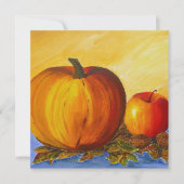 かぼちゃとナッツ カード (正面)