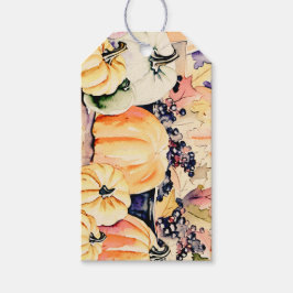 かぼちゃとベリー ギフトタグ
