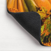 かぼちゃとママの配置 マウスパッド (コーナー)