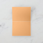 かぼちゃと梨の折り畳みグリーティングカード カード (内部)