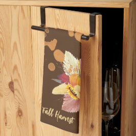 かぼちゃと秋花生キッチンタオル キッチンタオル