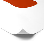 かぼちゃと紅葉の収穫時期 ポスター (角)