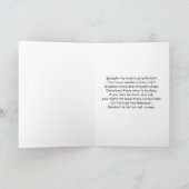 かぼちゃのいる不気味な家 ハロウィンカード シーズンカード (内部)