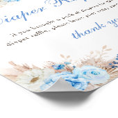 かぼちゃのおむつくじ看板 ポスター (角)