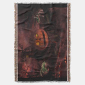 かぼちゃのかかしをジャック スローブランケット (正面縦)
