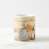 かぼちゃのキスと収穫願い コーヒーマグカップ (中央)