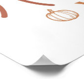 かぼちゃのキスと収穫願い ポスター (角)