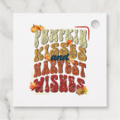 かぼちゃのキスと収穫願い、秋秋 フェイバータグ (裏面)